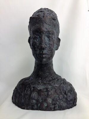 Kopf, Bronze, 2014, 24x18x11cm